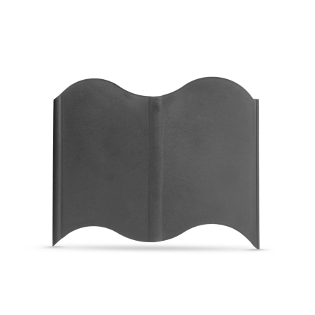 Garduri de flori - Bordură / gard de grădină - 15 x 14 cm - negru - 20 buc / pachet