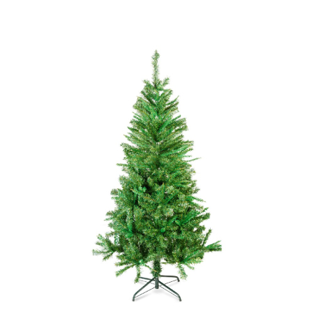 Articole pentru casă - Brad artificial – 150 cm – 3D – verde bicolor – PVC