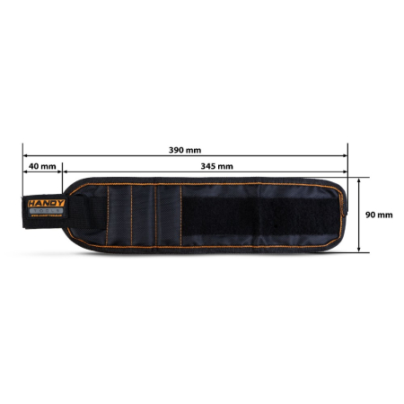 Brăţară magnetică pentru șuruburi - 35 x 9 cm [2]