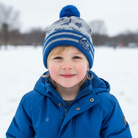 Căciuli, fulare, mănuși - Căciulă pentru copii Jurassic World Grey, 52 cm