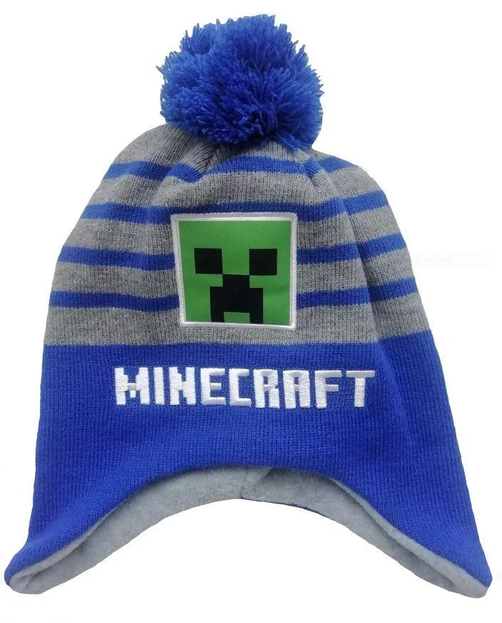 Universul personajelor preferate - Căciulă pentru copii Minecraft Creeper