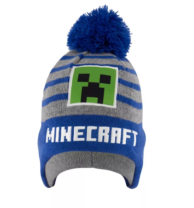 Căciulă pentru copii Minecraft Creeper [1]