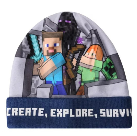 Căciulă pentru copii Minecraft Explore [1]