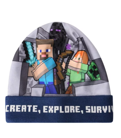 Universul Copiilor - Căciulă pentru copii Minecraft Explore
