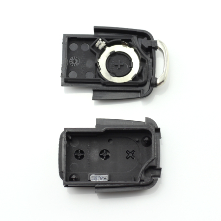 Carcasă cheie tip briceag cu 3 butoane - Volkswagen - CARGUARD [4]