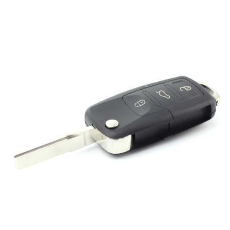 Carcasă cheie tip briceag cu 3 butoane - Volkswagen - CARGUARD [1]