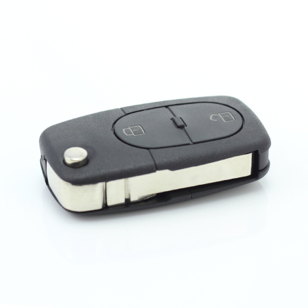 CARGUARD - Audi - carcasă cheie tip briceag, 2+1 butoane, cu buton panică și baterie CR 2032 [8]