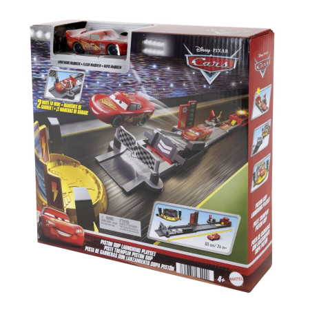 Universul Copiilor - CARS SET DE JOACA PISTA DE LANSARE SI MASINUTA FULGER MCQUEEN