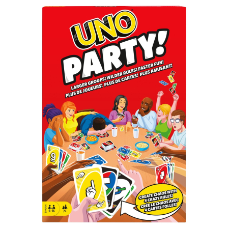 Jocuri și cărți de joc - CARTI DE JOC UNO PARTY 