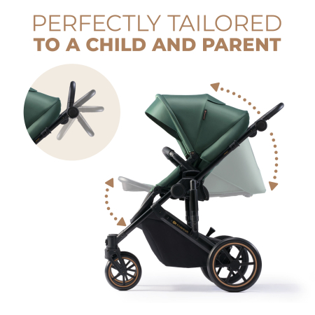 CARUCIOR 2 IN 1 KINDERKRAFT PRIME 2, DARK GREEN [6]