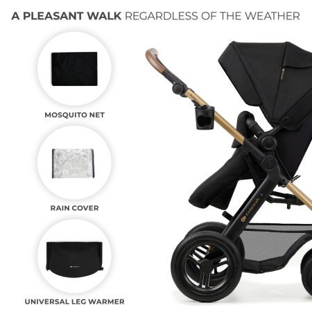 CARUCIOR MULTIFUNCTIONAL KINDERKRAFT MOOV 2 AIR 4IN1 PURE BLACK [9]