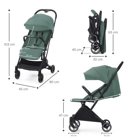 CARUCIOR SPORT KINDERKRAFT INDY2, SEA GREEN [7]