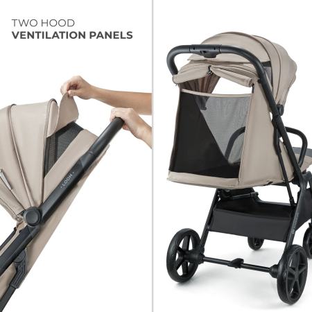 CARUCIOR SPORT KINDERKRAFT LOOM, 0-22 KG, LINEN BEIGE [15]
