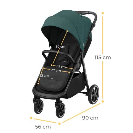 CARUCIOR SPORT KINDERKRAFT ROUTE, EMERALD GREEN [1]