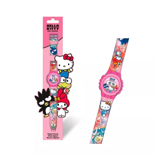 Hello Kitty - Ceas digital copii Hello Kitty Friends
