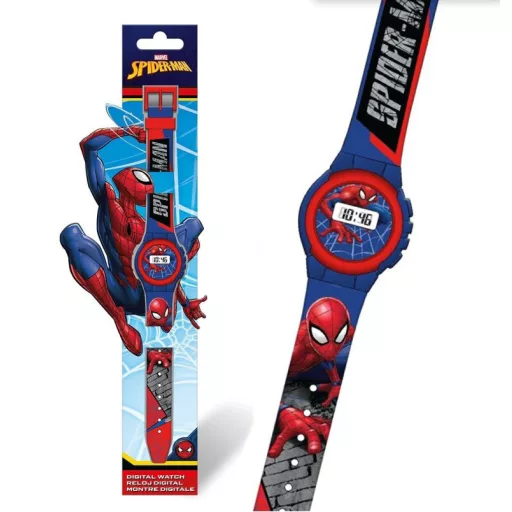 Spiderman - Ceas digital copii Spider-Man Wall