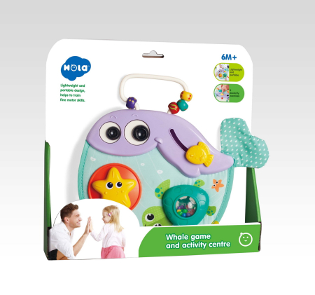 Articole pentru bebeluși - CENTRU DE ACTIVITATI IN FORMA DE BALENUTA