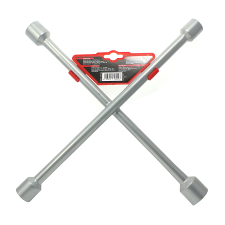 Cheie de roată în cruce 17, 19, 21, 23 mm - Carguard [1]