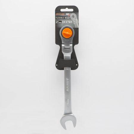 Cheie fixa cu clichet si cap rabatabil 21 mm [5]