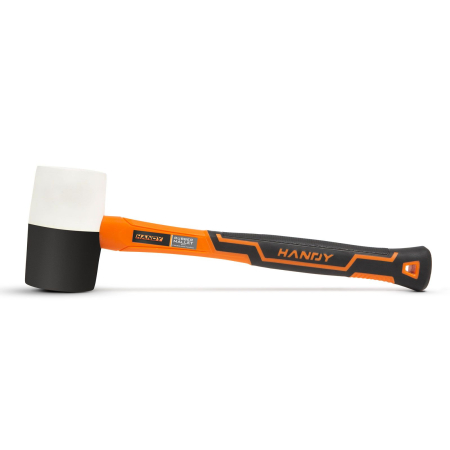Ciocane și Topoare - Ciocan cauciuc cu maner din fibra de sticla - 680 g