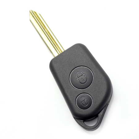  Citroen  - Citroen / Peugeot - Carcasa cheie cu 2 butoane