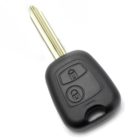  Citroen  - Citroen / Peugeot - Carcasa cheie cu 2 butoane