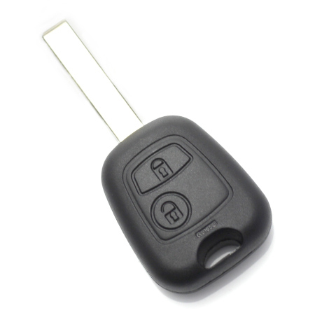  Citroen  - Citroen / Peugeot - carcasă cheie cu 2 butoane