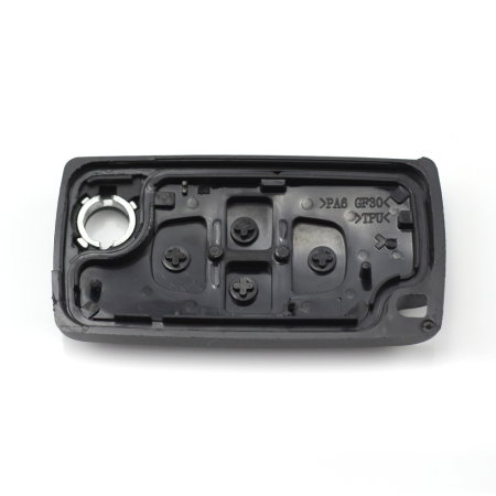 Citroen / Peugeot - Carcasa tip cheie briceag cu 4 butoane si suport baterie, lama tip VA2-SH4 [2]