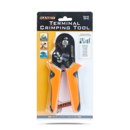 Clește de sertizare pentru terminal cablu - 0,25-10 mm² [2]