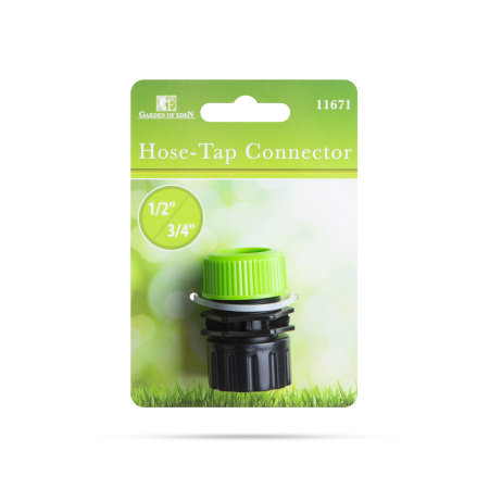 Accesorii pentru irigații - Conector robinet furtun - pentru robinet 3/4", pentru furtun 1/2" - plastic
