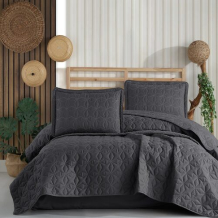 Cuvertură de pat - Cuvertură de pat clasy-matlasată 2 persoane (aryes v2)