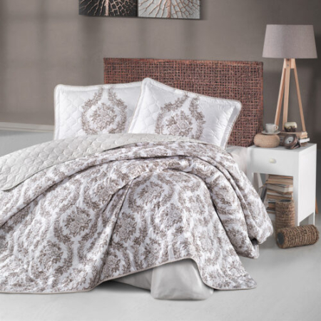 Articole pentru casă - Cuvertură de pat clasy-matlasată 2 persoane (floresta v1)