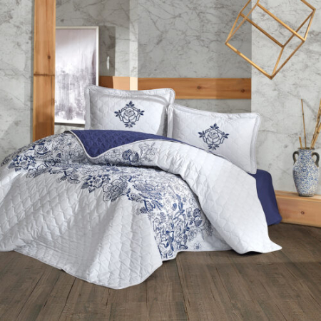 Cuvertură de pat - Cuvertură de pat clasy-matlasată 2 persoane (mandora v1)