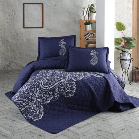 Cuvertură de pat - Cuvertură de pat clasy-matlasată 2 persoane (nilla v1)