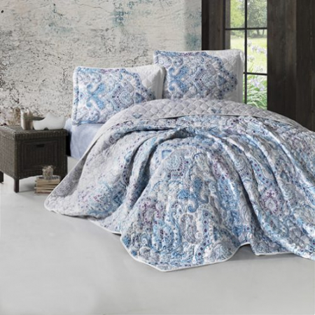 Textile pentru casă - Cuvertură de pat clasy-matlasată 2 persoane (paliza v1)