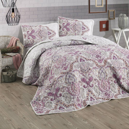 Textile pentru casă - Cuvertură de pat Clasy-matlasată 2 persoane (PALIZA V2)