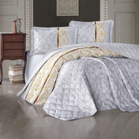 Textile pentru casă - Cuvertură de pat clasy-matlasată 2 persoane (roco v2)