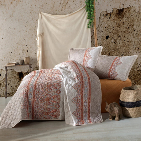 Cuvertură de pat - Cuvertură de pat clasy-matlasată 2 persoane (urban)