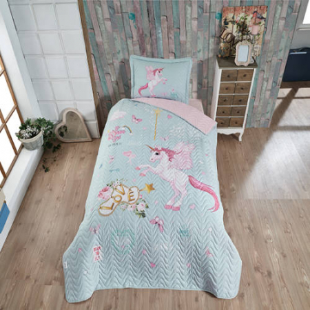 Textile pentru casă - Cuvertură de pat clasy-matlasată o persoană (pegasus)