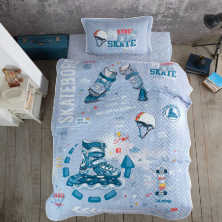Textile pentru casă - Cuvertură de pat clasy-matlasată o persoană (skyland)