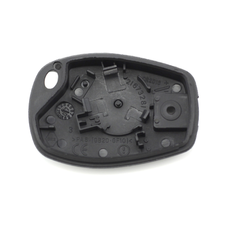 Dacia / Renault - Carcasa cheie cu 2 butoane și suport inox pentru baterie [3]