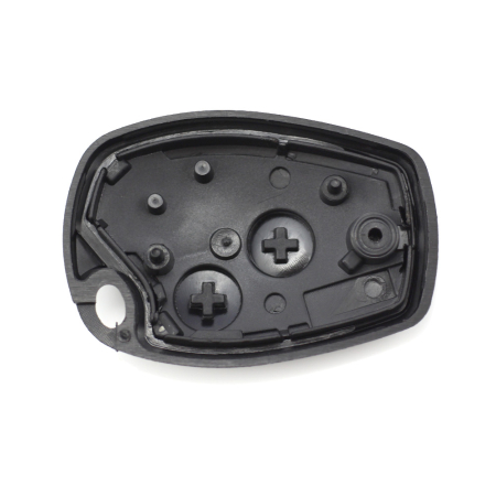 Dacia / Renault - Carcasa cheie cu 2 butoane și suport inox pentru baterie [4]