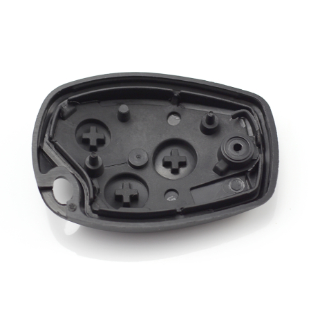 Dacia / Renault - Carcasa cheie cu 3 butoane si suport baterie din inox [2]