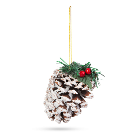 Decor de Crăciun - con - 12 cm - 2 buc/pachet [1]
