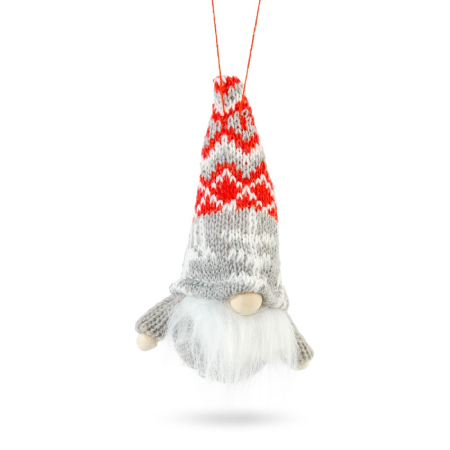 Decor de Crăciun – spiriduș scandinav textil – 15 cm – 2 modele [2]