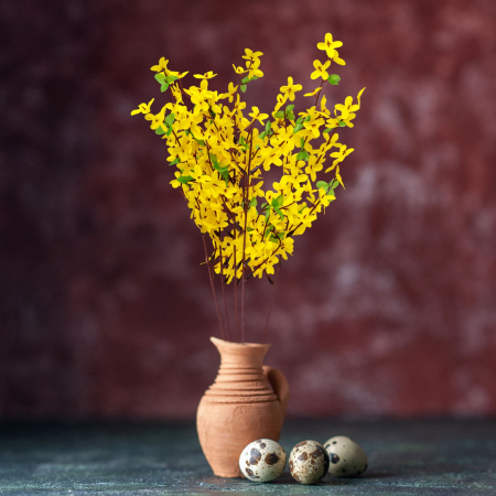 Decor de Paște - forsythia - galben [1]