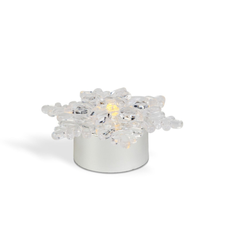 Decor LED cu cristale de gheață - cu baterie - 4 buc/pachet [1]
