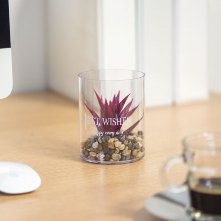 Decorațiuni, idei de cadouri - Decor plante artificiale - în ghiveci - 10 x 19 cm