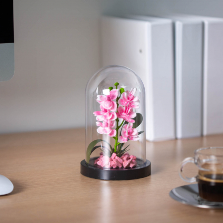 Decorațiuni, idei de cadouri - Decor plante artificiale - orhidee - 11 x 18 cm - 4 tipuri
