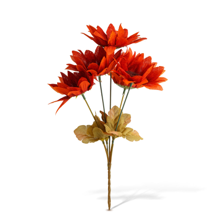 Decorațiune de toamnă – floarea-soarelui – 3 modele – 35 cm [4]